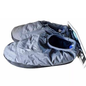 CABINISTE REI Down Mules Slippers Women’s Small 5.5-6.5 Fleece Lined Non-Slip